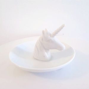 Unicorn ring or jewelry trinket holder